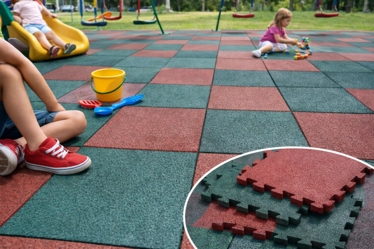 Rubber Play Safe Mat